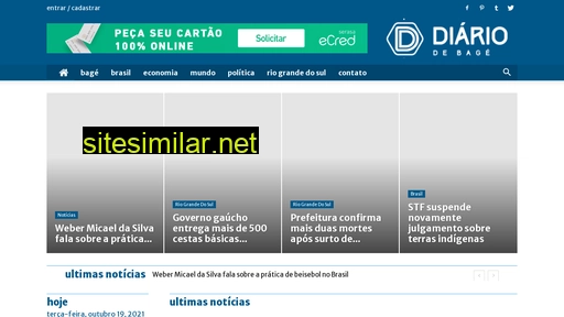 diariodebage.com.br alternative sites
