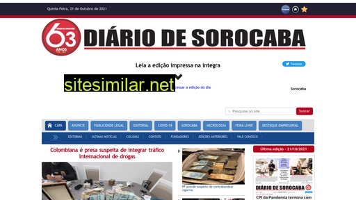 diariodesorocaba.com.br alternative sites