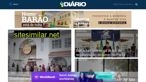 diariodoamapa.com.br alternative sites