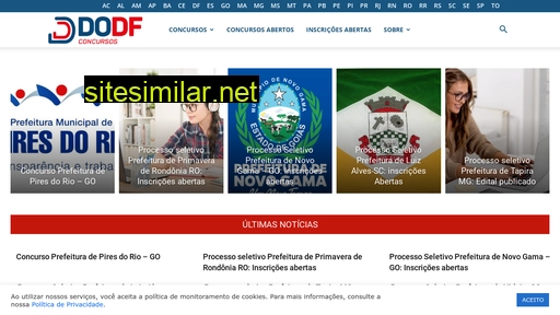 diariooficialdf.com.br alternative sites
