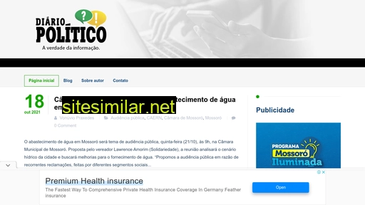 diariopolitico.com.br alternative sites
