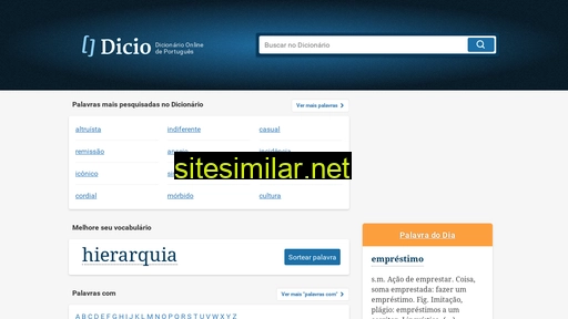 dicio.com.br alternative sites