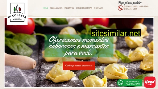 dicolettamassas.com.br alternative sites