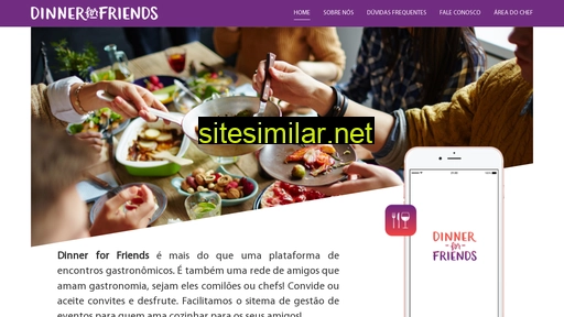 dinnerforfriends.com.br alternative sites