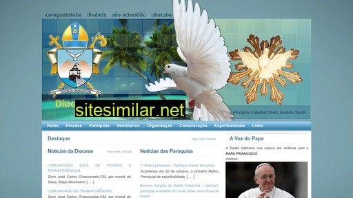 Diocesecaraguatatuba similar sites