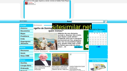 diocesedecoxim.org.br alternative sites