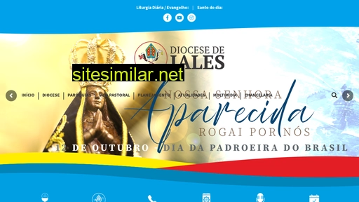 diocesedejales.org.br alternative sites
