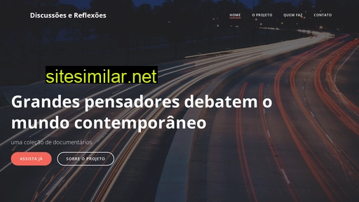 discussoesereflexoes.com.br alternative sites
