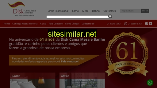 diskcamamesaebanho.com.br alternative sites
