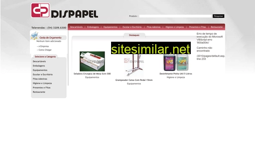 dispapel.com.br alternative sites