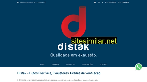 distak.ind.br alternative sites