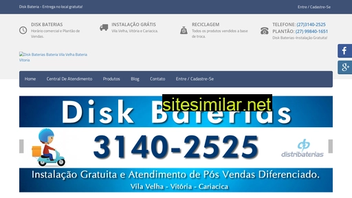distribaterias.com.br alternative sites