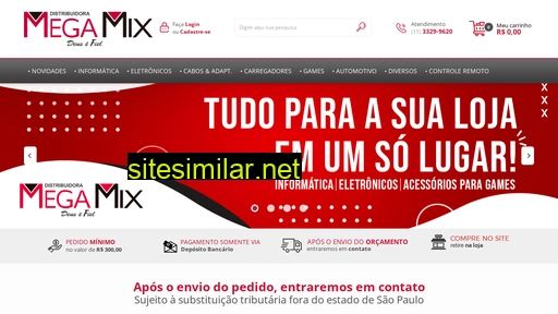 distribuidoramegamix.com.br alternative sites