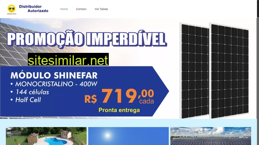 distribuidordeplacasolar.com.br alternative sites