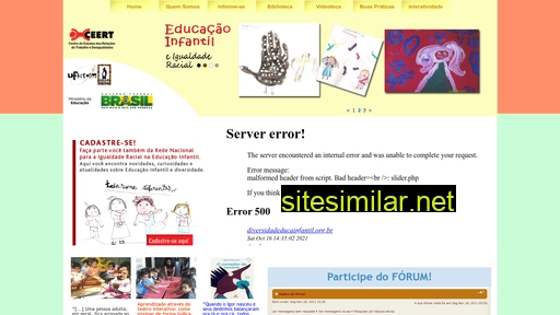 diversidadeducainfantil.org.br alternative sites