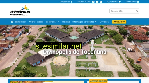 divinopolisdotocantins.to.gov.br alternative sites