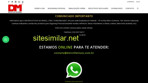 dmrefletivos.com.br alternative sites