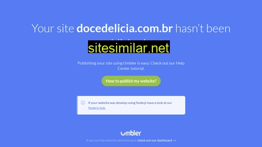 docedelicia.com.br alternative sites