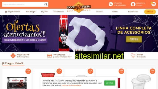 doceefesta.com.br alternative sites