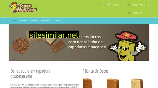 docesmaravilha.com.br alternative sites