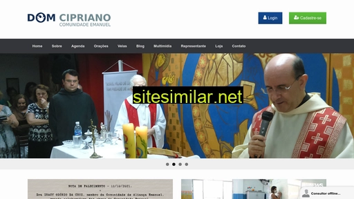 domcipriano.org.br alternative sites