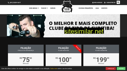 domclubedetiro.com.br alternative sites