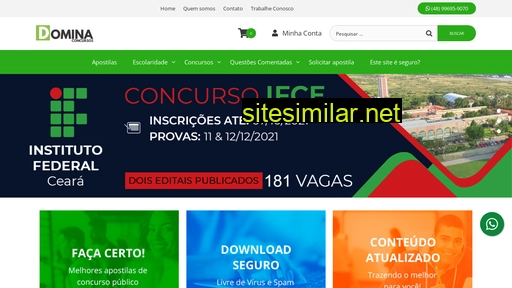 dominaconcursos.com.br alternative sites