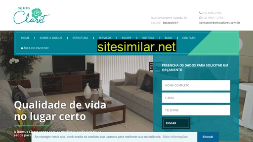 domusclaret.com.br alternative sites