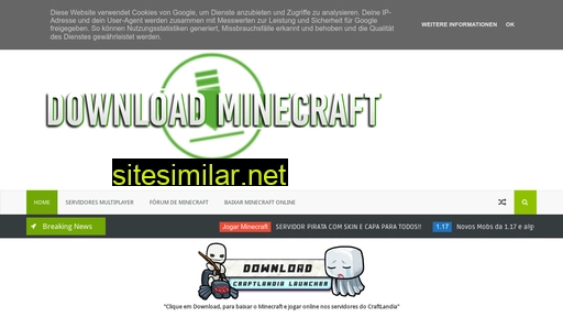 downloadminecraft.com.br alternative sites