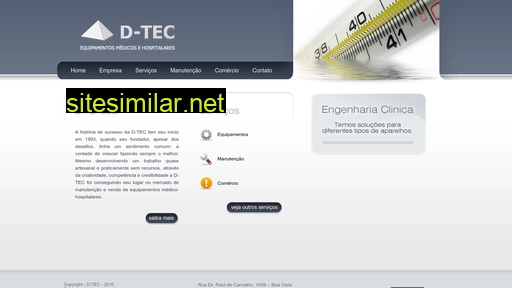 d-tec.com.br alternative sites