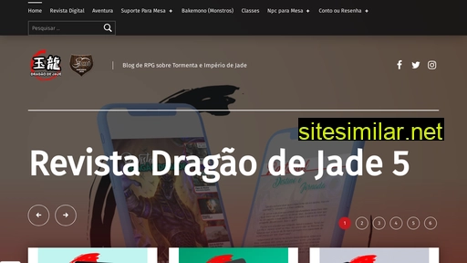 dragaodejaderpg.com.br alternative sites