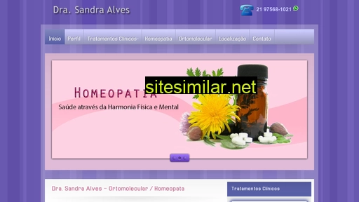 drasandraalveshomeopata.com.br alternative sites
