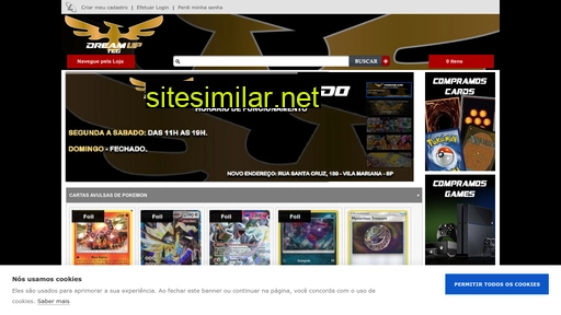 dreamuptcg.com.br alternative sites