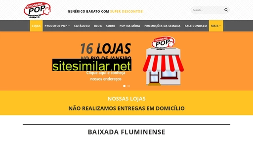 drogariapop.com.br alternative sites