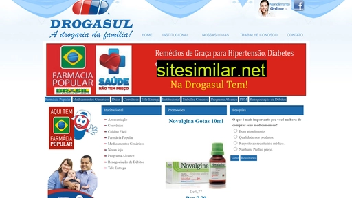 drogasul.com.br alternative sites