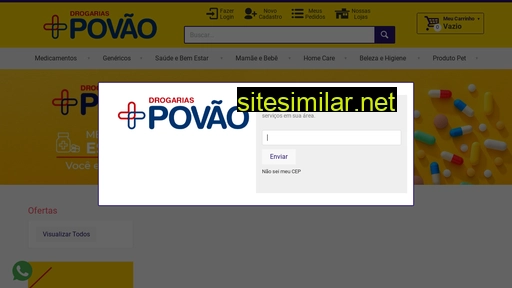 drogariaspovao.com.br alternative sites