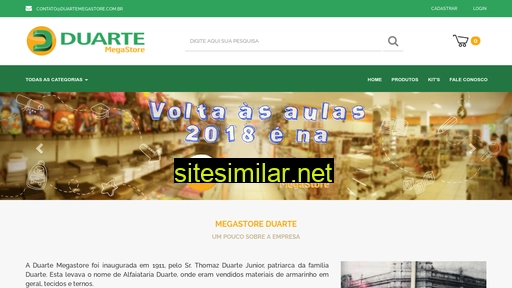 duartemegastore.com.br alternative sites