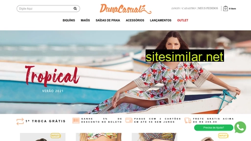 dunacasual.com.br alternative sites