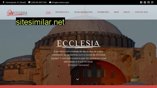 ecclesia.org.br alternative sites