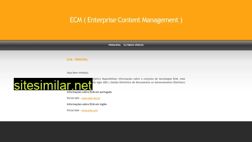 ecm.net.br alternative sites