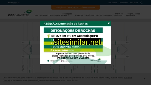 ecocataratas.com.br alternative sites