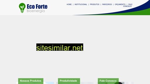 ecofortebioenergia.com.br alternative sites
