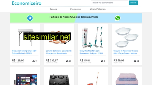 economizeiro.com.br alternative sites