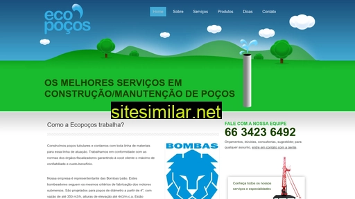 ecopocosmt.com.br alternative sites