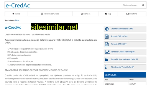 ecredac.com.br alternative sites