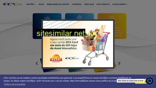 ecxcard.com.br alternative sites