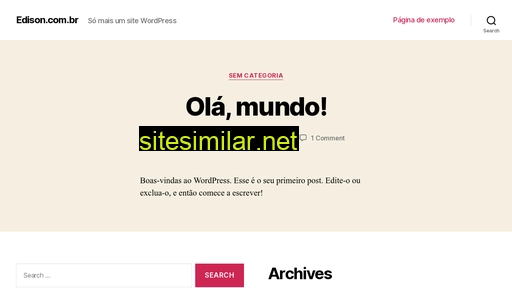 edison.com.br alternative sites