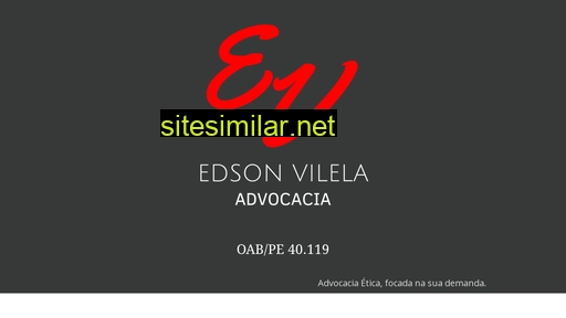 Edsonvilela similar sites
