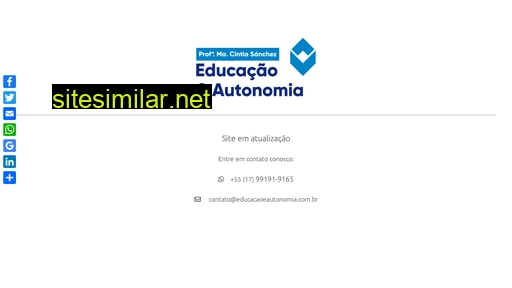 educacaoeautonomia.com.br alternative sites