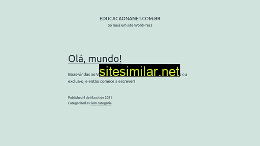 educacaonanet.com.br alternative sites
